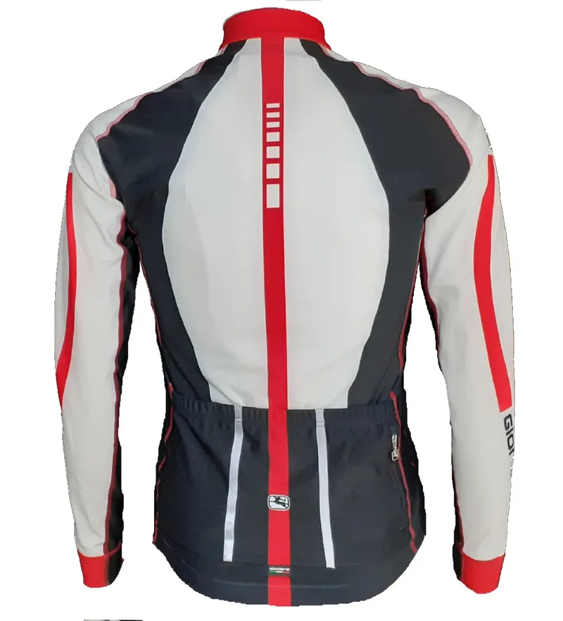 Giordana Maglia Long Sleeve Trade Team Jersey in Red-1